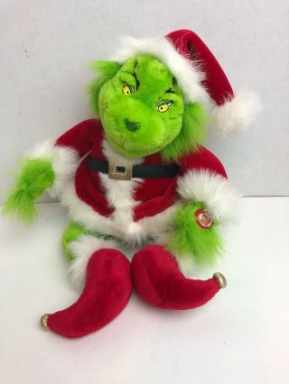 How The Grinch Stole Christmas Animated Singing Dancing Beverly Hills Teddy 10”