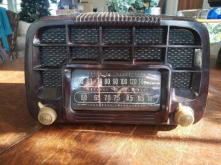 Vintage General Electric Tube Radio Table Model 220 Bakelite Repair