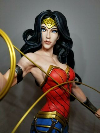 Dc Collectibles Dc Cover Girls Wonder Woman Statue By Joelle Jones 733 Of 5000