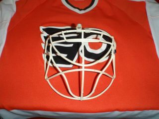 Vtg 1970s Cat Eye Sr Goalie Hockey Cage Mask Fits Cooper Ccm Jofa Helmets