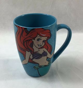 Ariel The Little Mermaid Coffee Tea Mug Cup Disney World Theme Parks 1988 Vtg