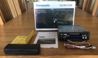 Vintage Panasonic Am/fm Casette Player Receiver Tape Cq - Rg133w