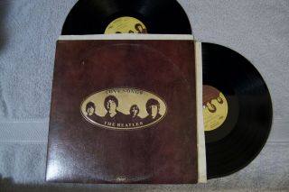 The Beatles Love Songs W/ Book 2 Records Vinyls Lp Album