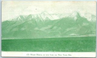 1900s Blanca,  Colorado Postcard San Luis Valley Land Company Real Estate