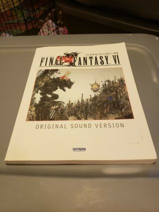 Final Fantasy Vi Sound Version Songbook For Piano