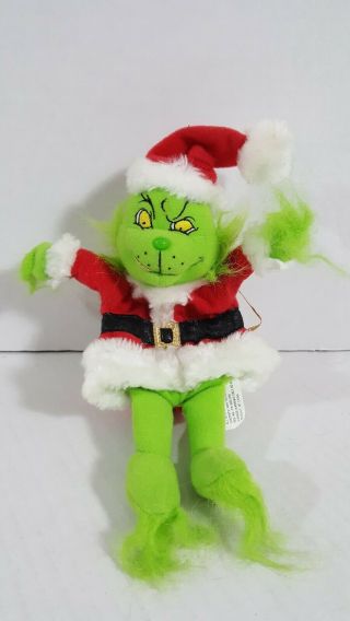 Dr Suess The Grinch Who Stole Christmas Reversible Plush Toy - X4