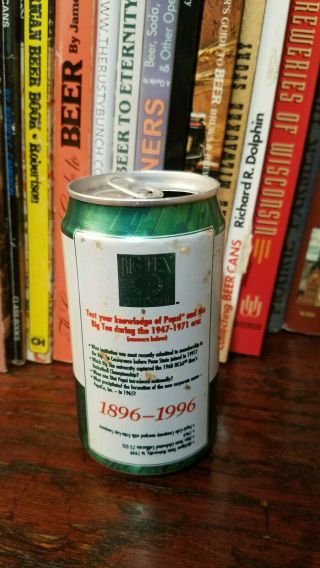 Mountain Dew 12oz Sot Soda Can 1996 Big 10 Centenial 1896 To 1996