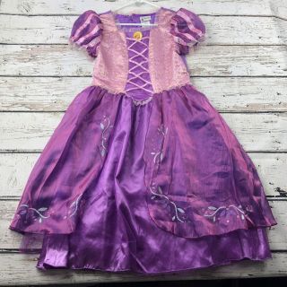 Disney Parks Store Authentic Rapunzel Princess Dress Youth Size Xl