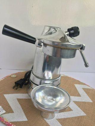Vintage Salton Electric Cappucino Espresso Maker Model EX - 3 3