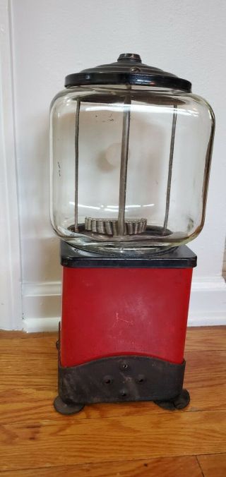 Victor Topper 1950’s Gum Machine Coin Op Vending Gumball 3