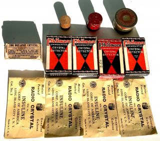 9 - Crystal Radio Detectors and Collectable Empty Packaging for Detectors 2