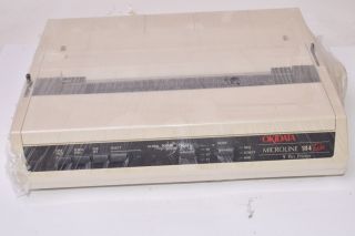 Vintage Okidata Microline 184 Turbo 9 - Pin Printer,  Model No.  Ge5256k