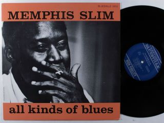 Memphis Slim All Kinds Of Blues Bluesville Obc - 507 Lp Vg,