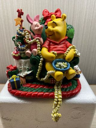 Vintage Disney / 1998 Santa’s Best Winnie The Pooh & Piglet Stocking Hanger