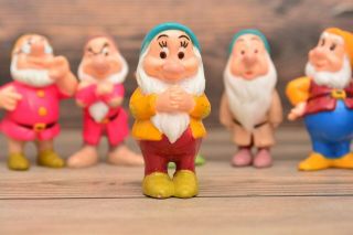 1993 Vintage Disney Mattel Snow White and the Seven Dwarfs PVC Figures 3
