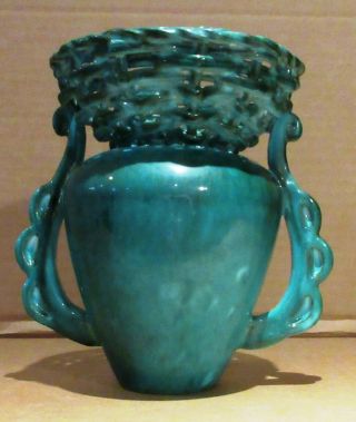 Vintage Alexandra Made In Belgium 8 Pottery Vase