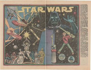 Star Wars Toys Action Figures Lightsaber Vintage Print Ad Advertisement 1976 70s