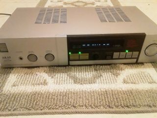 Akai Am - U2 Stereo Integrated Amplifier Vintage Silver Hi Fi Made In Japan -
