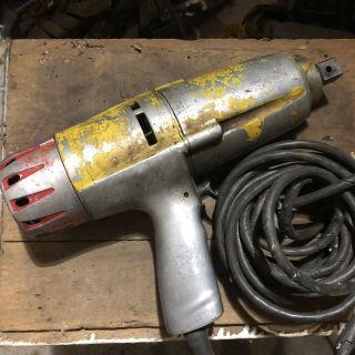 Vintage 3/4” Ingersoll Rand 8u Model C Electric Impact Wrench - Great