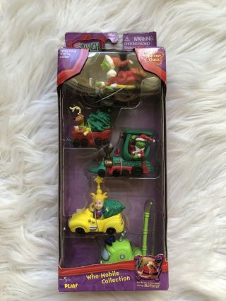 The Grinch Who Stole Christmas Who - Mobile 5 - Die - Cast Figures Complete