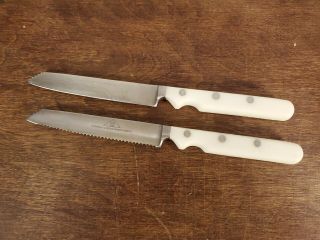 2 Vintage Stubai Austria Made Knives 5 " Blade