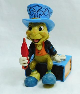 Disney Enesco Jim Shore Traditions 4054286 Jiminy Pinocchio Mini Figurine