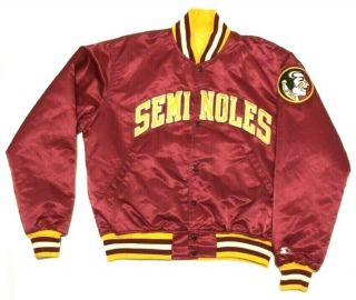 Vintage Starter Florida State Seminoles Jacket Coat Men 