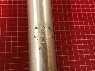 Vintage Fluted Shimano Dura Ace SP - 7400 - A Seatpost 27.  2 NR 2