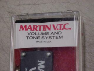 Martin Guitar V.  T.  C.  volume tone control old stock.  external volume 2