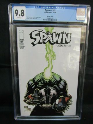 Spawn 185 (2008) Headless Variant Capullo Cgc 9.  8 White Pages D281