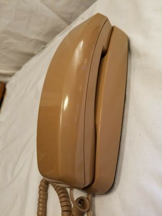 Vintage Bell South Trim Line TP201 - LD Desk Wall Telephone Circa 1970s Brown 3