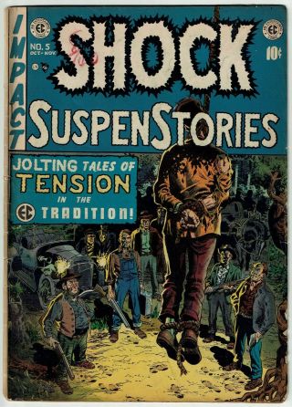 Shock Suspenstories 5 Ec Classic Pre Code Horror Wally Wood Jack Davis