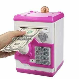 Suliper Baby Toy For Children Electronic Code Lock Piggy Banks Mini Atm Electron