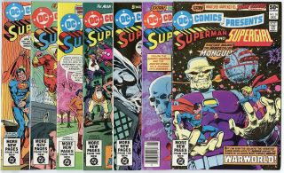 Dc Comics Presents 28 - 41 Avg.  Nm 9.  4 White Pages Superman Dc 1980 No Resv