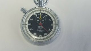 VINTAGE HEUER TRACKSTAR STOP WATCH SWISS MADE,  PERFECTLY 2