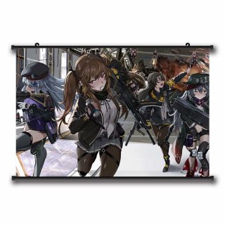 Game Girls Frontline Home Decor Japan Wall Poster Scroll 60 90cm