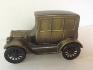 Vintage Metal Car 1926 Model T Ford Coin Bank Banthrico,  Inc.  Chicago