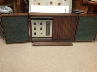 Vintage General Electric (ge) Stereophonic High Fidelity Tube Radio T1000,