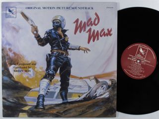 Mad Max Ost Brian May Varese Sarabande Lp Nm