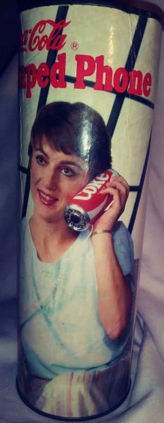 Vintage 1985 Coca Cola Can Shaped Phone Model 5010