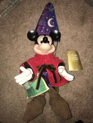 Rare Porcelain Mickey Mouse The Sorcerer 
