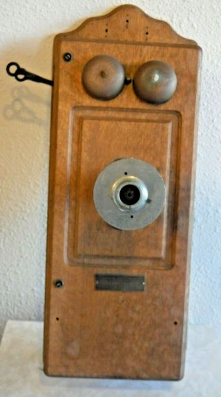 Kellogg Switchboard And Supply Co.  Single Box Picture Frame Project Telephone