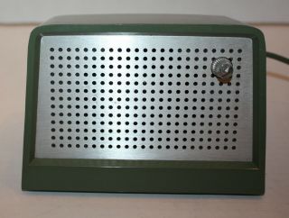 Western Electric Bell System Loudspeaker Telephone Intercom 107a 3 - 63 Green