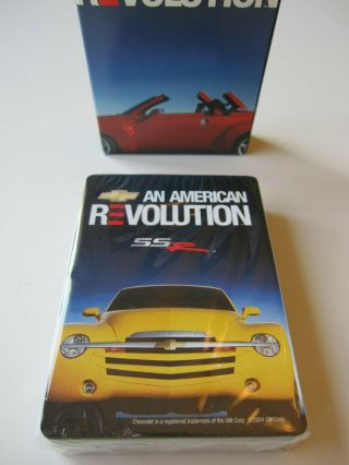 Chevy Playing Cards 2004 An American Revolution