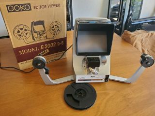 Goko 8mm Editor Viewer G - 2002 (5 Way) Vintage Made And Bought In Japan