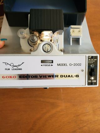 GOKO 8mm Editor Viewer G - 2002 (5 Way) Vintage Made and bought in Japan 3