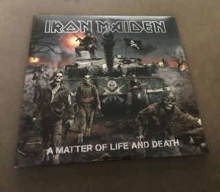 Iron Maiden A Matter Of Life And Death 2 Lp Vinyl Like 2017 180 Gram