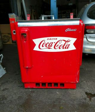 Glasco Slider As Found Coke Machine Coin Operated Ideal Coca Cola