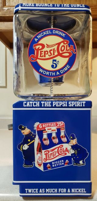 PEPSI COLA COIN OPERATED NORTHWESTERN GUMBALL CANDY MACHINE / SIGN 3