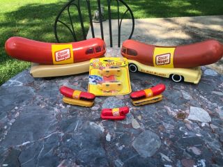 Oscar Mayer Wienermobile Banks And Die Cast Car And Whistle